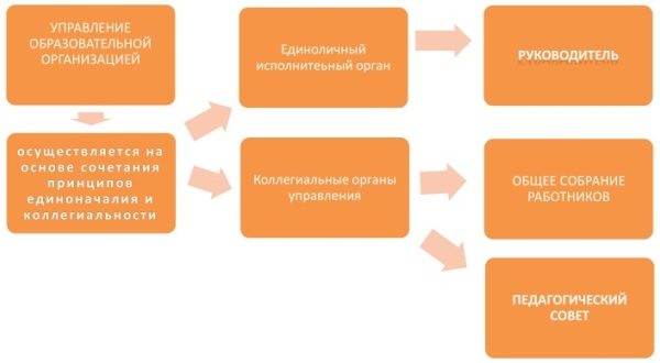 схема структура управления мбдоу